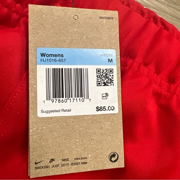 Nike Casual Flare Pant Slim Fit Mid Rise Full Length Women Medium HJ1016-657 $85 - Picture 7 of 7